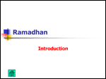 Ramadan Presentation 1