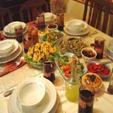 iftaar table